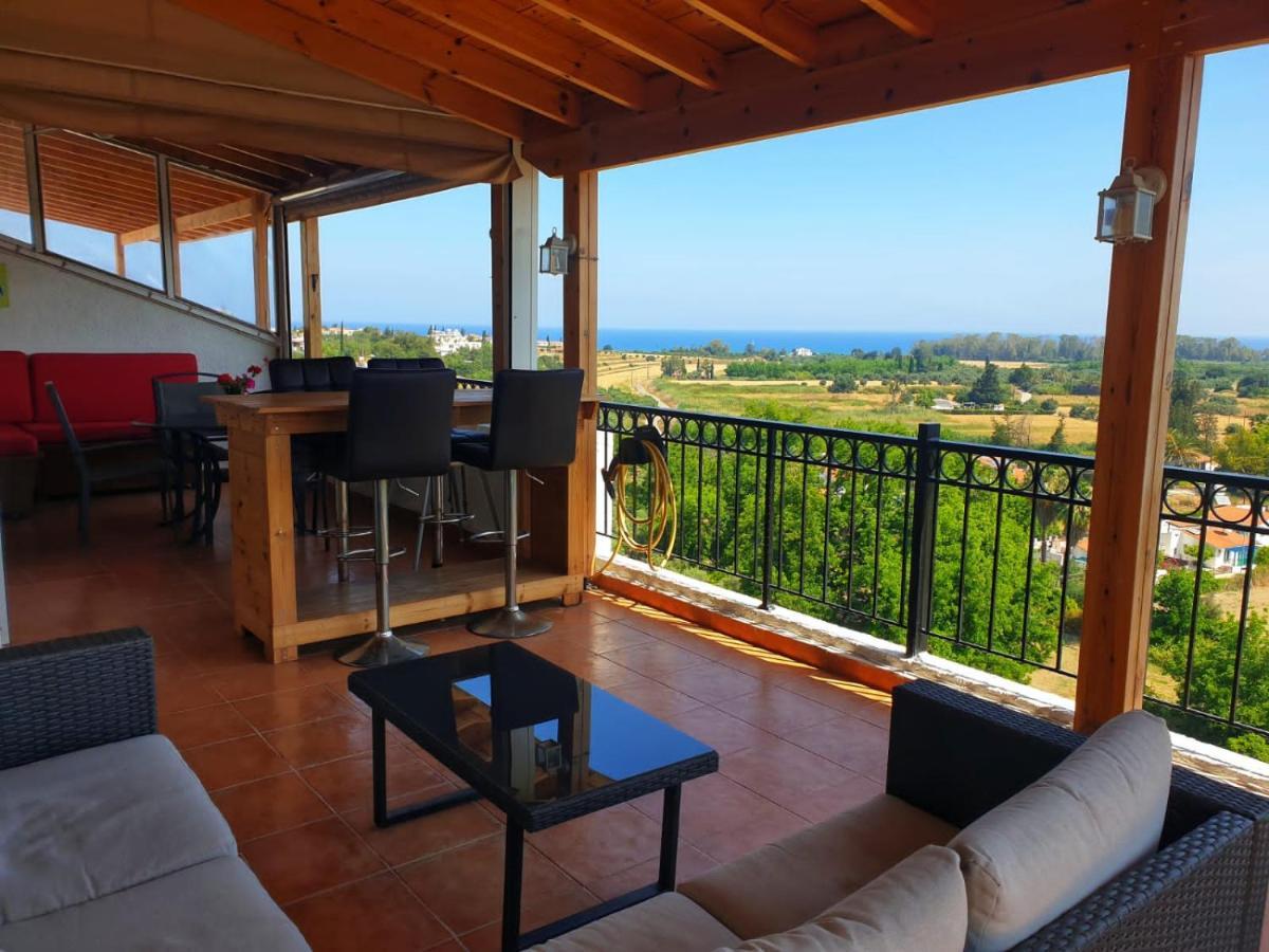 Paul And Maria Sea View Apartment Polis Ngoại thất bức ảnh